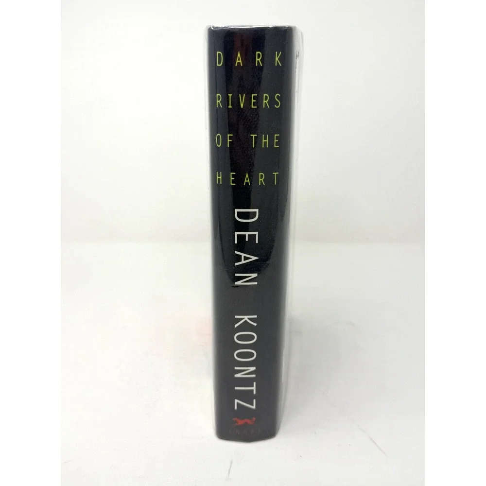 Signed Dean Koontz Dark Rivers of the Heart 1st Trade Edition Hardcover 1994